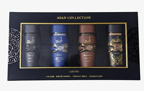 GIFT SET ASAD COLECCION 4X25ML